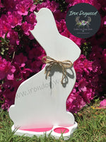 Wooden Easter Bunny Rabbit, Spring / Easter Decor, Farmhouse Decoration